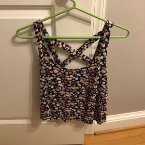 Floral Cropped Cami